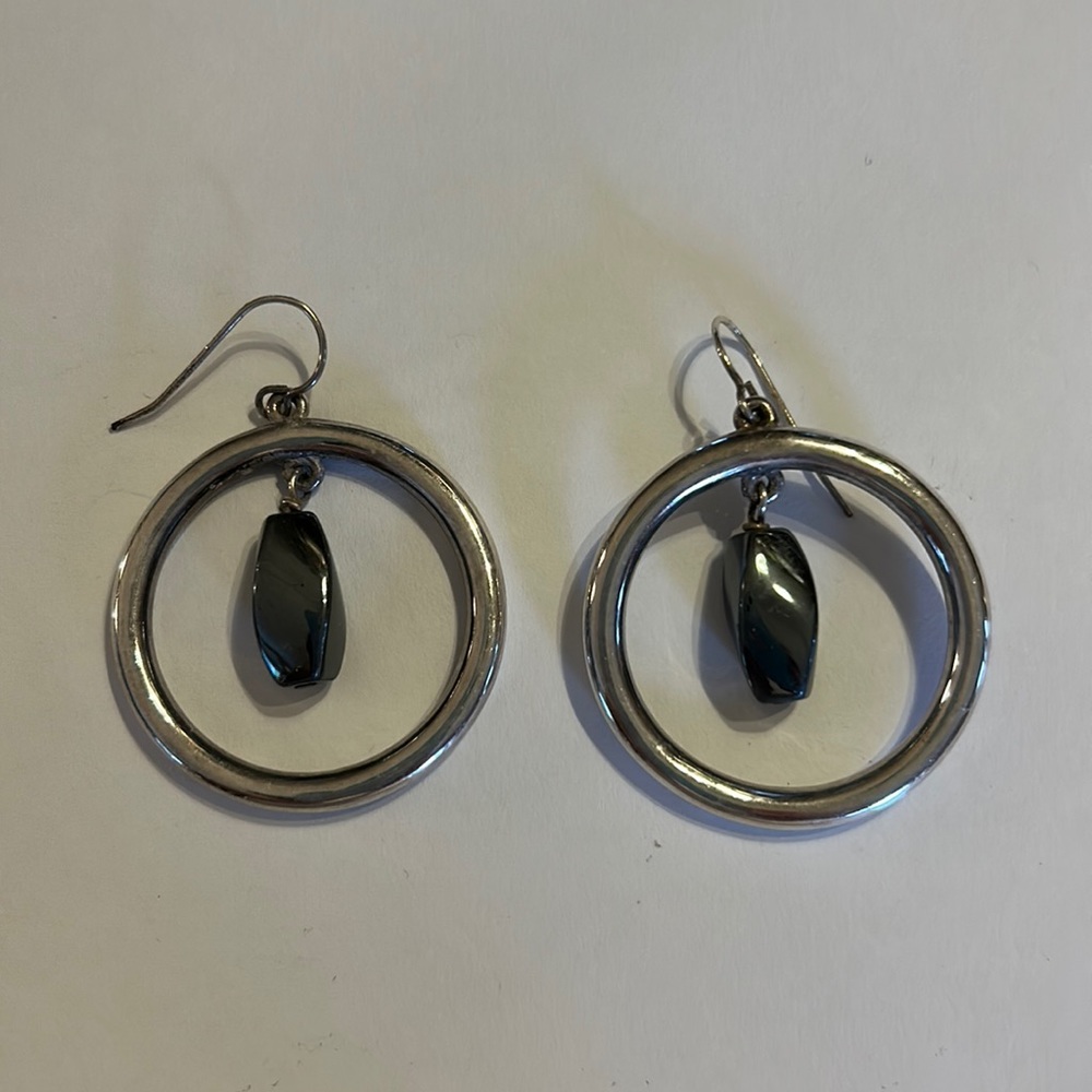 Nordstrom sterling silver hoop earrings